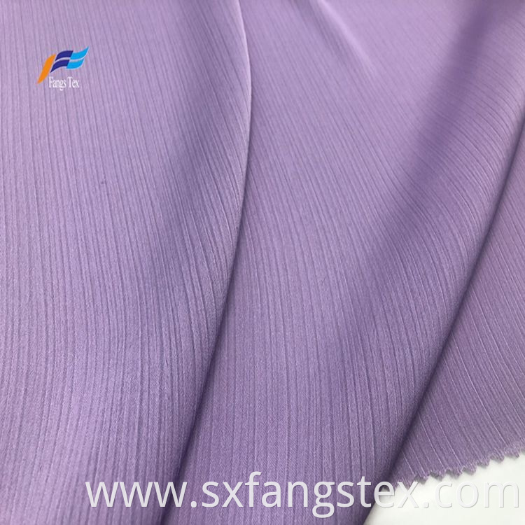 Wholesale 100% Polyester Crepe Ladies Dress Woven Fabric 5